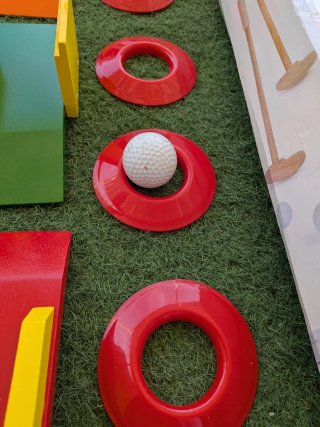 Set de Minigolf de Madera Small Foot (Como Nuevo)