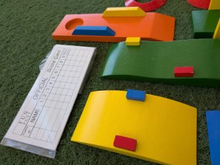 Set de Minigolf de Madera Small Foot (Como Nuevo)