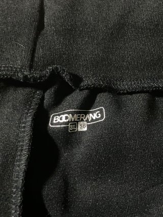 Pantalón Jogger/Chándal Negro Hombre Talla XXL