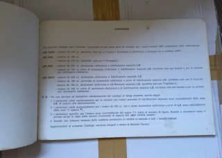 Catalogo Ricambi Piaggio 1979