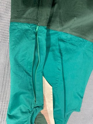 Vestido Skunkfunk verde y turquesa