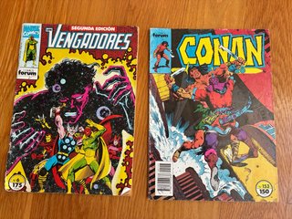 Comics Los vengadores/Conan 1988
