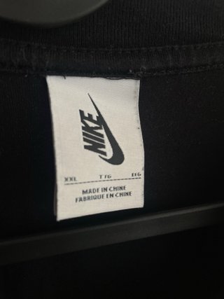 Camiseta Nike x Stüssy Negra Talla M