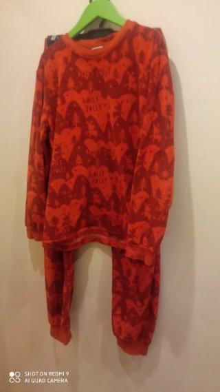 Pijama de algodón talla 14