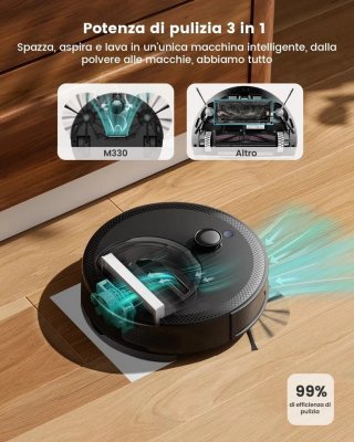 Robot Aspirapolvere e Lavapavimenti Lefant