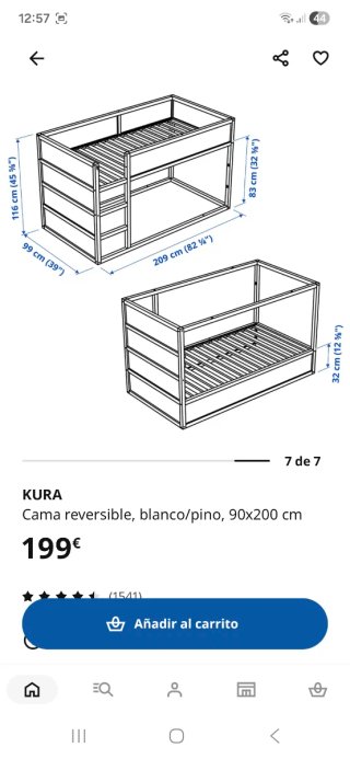 Litera KURA Ikea