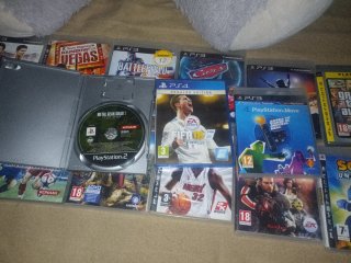 Lote de juegos PlayStation3: GTA V, F1, NBA, Sonic
