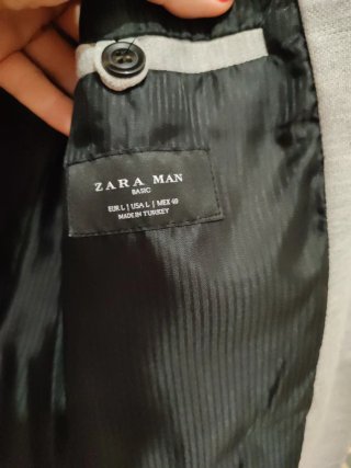 Americana gris Zara Talla M-L