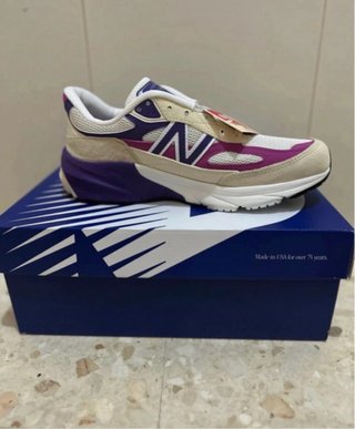 New Balance 990 Morado/Blanco Sin Estrenar