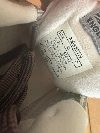 New Balance 991 Beige/Blanco