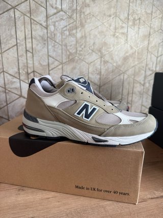 New Balance 991 Beige/Blanco