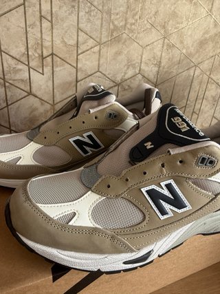 New Balance 991 Beige/Blanco