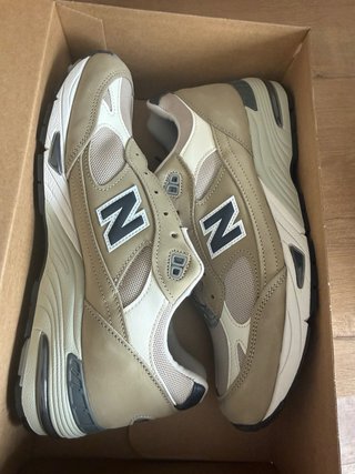 New Balance 991 Beige/Blanco
