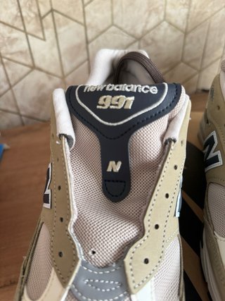 New Balance 991 Beige/Blanco