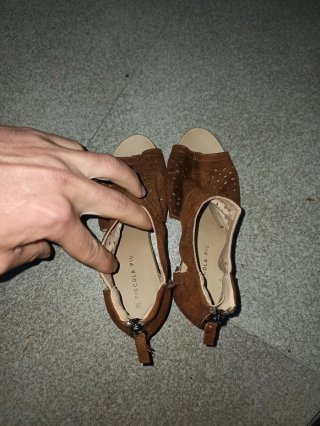Sandalia COLA PIU mujer marrón