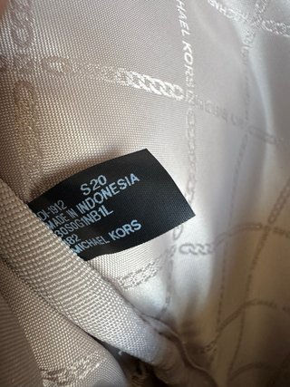 Mochila Michael Kors Beige