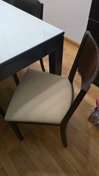Sofá Chaiselongue marrón  y Naranja