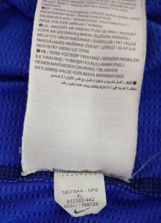 Camiseta Nike Pro Digi-Camo Azul XL