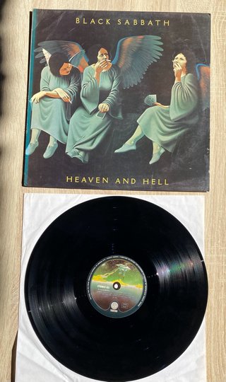 Black Sabbath Heaven And Hell LP Vertigo 1980