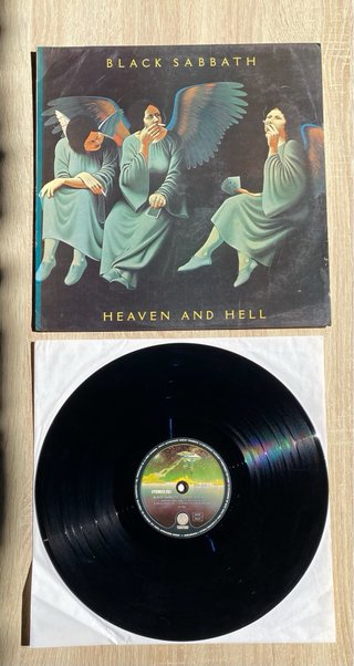 Black Sabbath Heaven And Hell LP Vertigo 1980