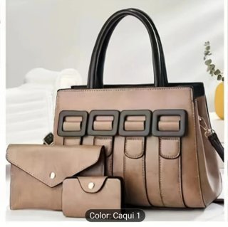 Bolso Beige 30x22x13 cm