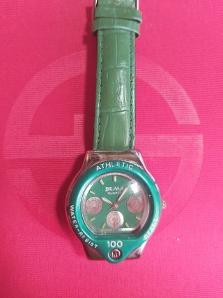 Reloj DEM Athletic Cuarzo Verde Plata