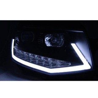 Faros Volkswagen T6 LED Fondo Negro