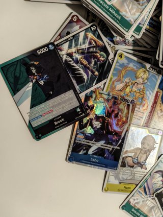 Lote +300 Cartas One Piece OP15