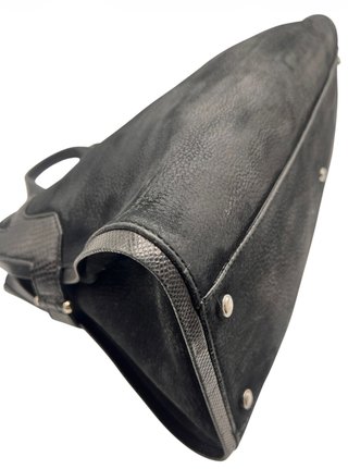 Bolso Cartier Marcello Piel Negra Vintage