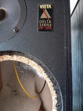 Altavoces Vieta Delta Series Negros