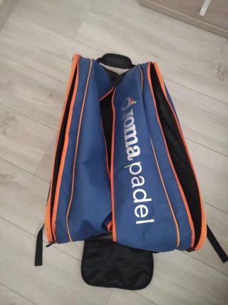 Paletero Joma Padel Azul Naranja