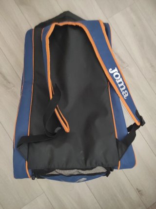 Paletero Joma Padel Azul Naranja
