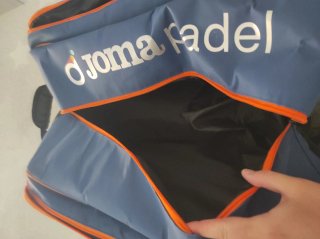 Paletero Joma Padel Azul Naranja