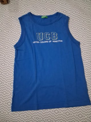 Lote de 5 Camisetas Verano Benetton Talla XL