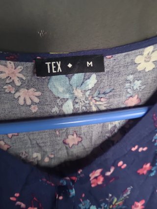 Vestido floral TEX talla M