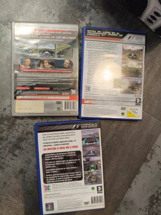 Volante + F1 03, F1 04, F1 06  PS2 Fernando Alonso