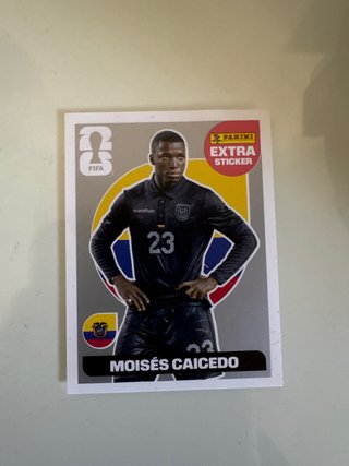 Panini Extra Sticker Moisés Caicedo