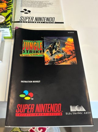 Jungle Strike Super Nintendo SNES