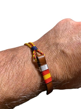 Pulsera Piel Náutica Hombre España