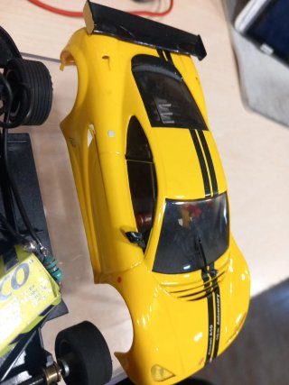 Coche Scalextric Ninco Ascari KZ1 10 Aniversario