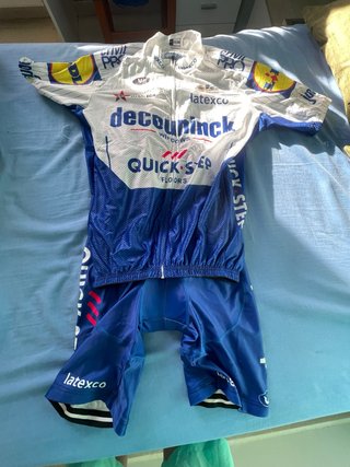 Conjunto Ciclismo Maillot Culotte Quick-Step xxl