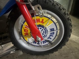 Bicicleta Patrulla Canina Roja