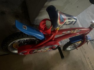 Bicicleta Patrulla Canina Roja