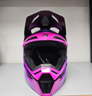 Casco Moto Shot Race Sky Purple Talla M