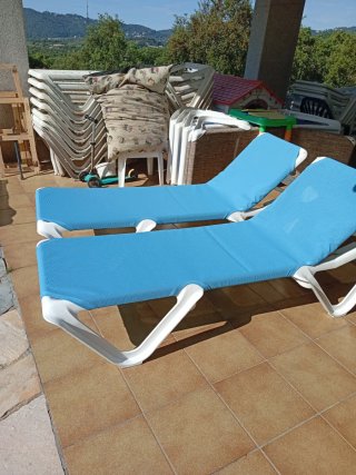 Tumbonas Balliu Reclinables (2 unidades) 160€LONAS