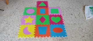 Alfombra puzzle infantil 20 piezas