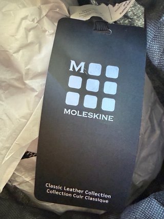Zaino Moleskine Pelle Classic Pro Nero nuovo