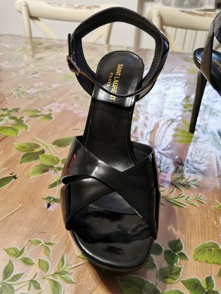 Sandali Yves Saint Laurent neri