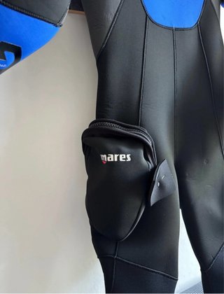 Muta Semistagna Mares Ice Skin 7mm Uomo Nuova uomo