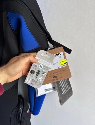 Muta Semistagna Mares Ice Skin 7mm Uomo Nuova uomo